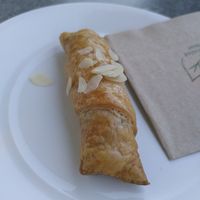Almond gipfel at Café Florina in Hirschthal