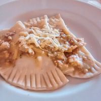 Ravioli at Dolce Vegan in Florence