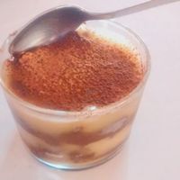 Tiramisu at Dolce Vegan in Florence