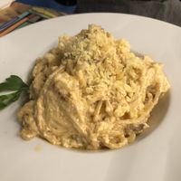 Carbonara  at Dolce Vegan in Florence
