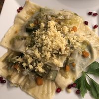 Ravioli  at Dolce Vegan in Florence