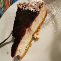 Cheesecake at Dolce Vegan in Florence