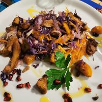 Seitan at Dolce Vegan in Florence