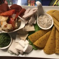 Vegan cold cuts  at Dolce Vegan in Florence