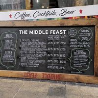 Menu (July 2021) at Middle Feast in York
