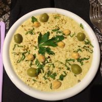 Not on menu, but made just for me. Egyptian hummus! at Passion for Food in Bruges
