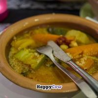 Vegetarian Cous Cous.  I have eaten quite a bit of it at this point (you have to get your priorities right!). at Passion for Food in Bruges