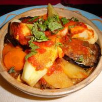 Vegan tajine at Passion for Food in Bruges