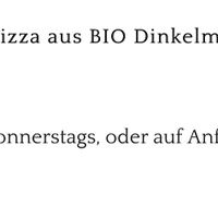 Menü at Pizza da Valentino in St Gallen