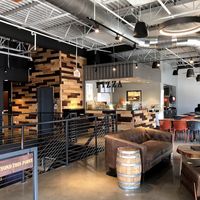 Upstairs inside (next to outdoor patio and balcony) at Sun King in Carmel