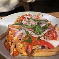 Vegan loaded fries   at Coaster Tokyo in Tokyo