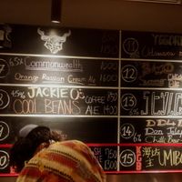 Beers on tap at Coaster Tokyo in Tokyo