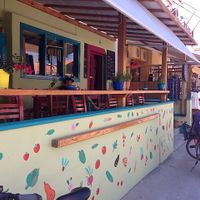 Front of cafe at Food by AJ - Lettuce Cafe  in Lesvos