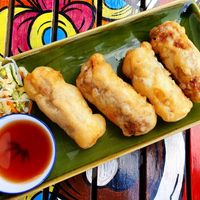 vegan spring rolls (A13b) at Rote Laterne in Dusseldorf