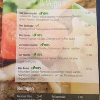 Vegan main courses at Klostercafé in Erkelenz