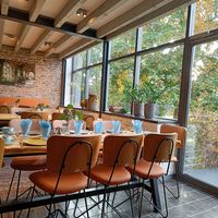 Sitzmöglichkeit im Erdgeschoss at Klostercafé in Erkelenz