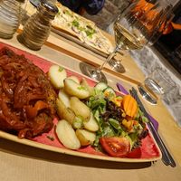 Der Dekan (vegan) Gemüsebratling at Klostercafé in Erkelenz