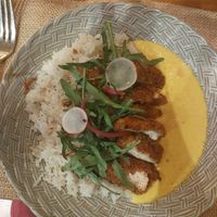 Vegan Katsu Curry at Pistachio in Ubud