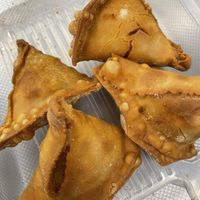Fresh samosas at Krazi Kebob in College Park