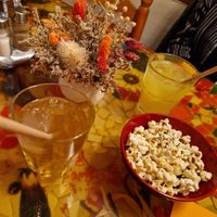 Starter and drinks at Chez Mico in Sanary-sur-mer