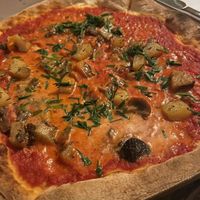 Pizza terra  at Pizzeria Valle dei Mulini in Fumane