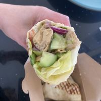 Caesar salad wrap  at Hank's  Dirty Colchester in Colchester