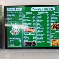 Menu at Chop Stop  in Valencia