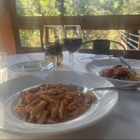   at Cafe Aroma in Idyllwild