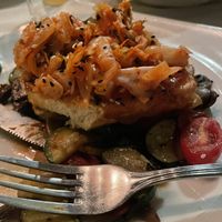 Vegan option   at Cafe Aroma in Idyllwild