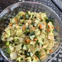 Asian chop salad with tofu   at Chop Stop in Temecula