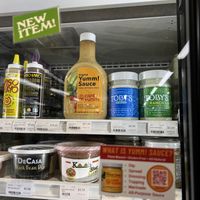 New item: Cafe Yumm’s Sauce!  I gotta try that  at People's Food Co-op in Portland