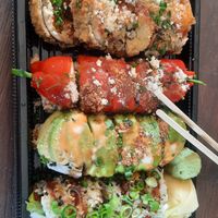 Vegan sushi box for one! at Nana Sushi in Heusden-zolder