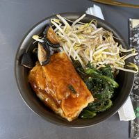 agetofudon donburi  at Matané in Milan