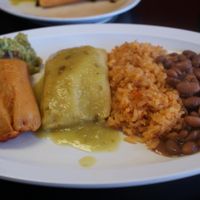 Tamales and rice and beans at Casa de Tamales in Fresno