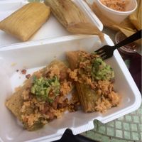 Savory and dessert tamales  at Casa de Tamales in Fresno