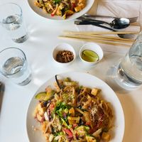 Lunch noodles with double tofu at Noodle Bar 9 in Oulu