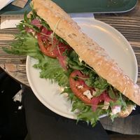 Sandwich Vegan  at Espresso House in Rovaniemi