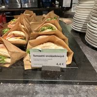 Vegan options  at Espresso House in Rovaniemi