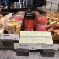 Vegan options  at Espresso House in Rovaniemi