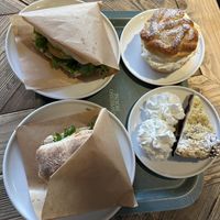 Vegan options  at Espresso House in Rovaniemi