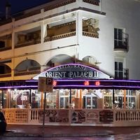 The restaurant seen from the street.  at Orient Palace in Benalmadena