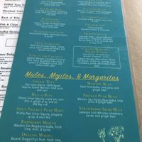 Drink menu   at Mug & Mallet in Ocean City
