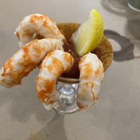 vegan shrimp cocktail at Mug & Mallet in Ocean City