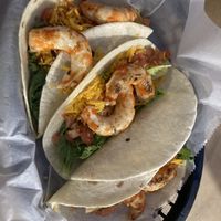 Shrimp tacos!   at Mug & Mallet in Ocean City