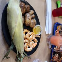 Shrimpless Entree at Mug & Mallet in Ocean City