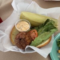 Crabless cake  at Mug & Mallet in Ocean City