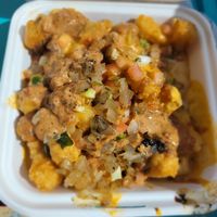 Loaded tots at Project Pollo in Katy