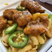 Buffalo chicken & mac  at Project Pollo in Katy