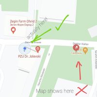 Location of Restaurant at oTTo in Ohrid