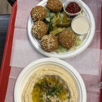   at Master Falafel in Rochester